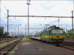 163 098 mit dem Os 6838 Usti nad Labem (Aussig an der Elbe) - Chomutov (Komotau) bei Einfahrt in Bilina (Bilin), 06.06.2006
