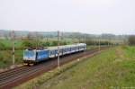 163 039 mit Os5020 von Česká Třebová nach Pardubice hl.n. am 30.04.2013 bei Dobrikov