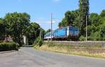 362 117-4 zu sehen am 14.06.17 mit R 611 Karlex in Nebanice.