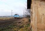 362 068 zu sehen mit dem Sp 1689 am 20.12.19 in Chotikov.