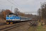 362 108-3 zu sehen mit R 612 „Svatava“ am 14.03.17 in Nebanice.