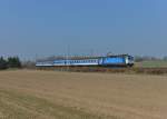 362 062 mit einem R nach Prag am 29.03.2014 bei Chotíkov.