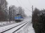 362 127-3 zu sehen mit der R 612 Svatava am 04.01.16 bei Nebanice.