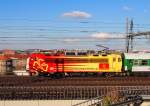 ČD 362 119 nahe dem Hauptbahnhof Prag am 31.10.