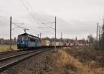 363 529 und 363 515 waren am 13.11.21 mit einem Elbtalumleiter bei Nebanice nach Cheb zu sehen.