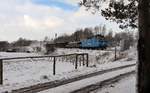 363 043-1 zu sehen am 17.01.18 in Chotikov.