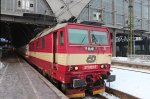 371 003-5 in Leipzig Hbf mit dem CNL 459 nach Praha hl.n..