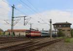 371 003 ist am 13.04.14 mit einem EC in Heidenau zusehen.