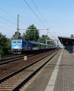 Einen EC am Haken hat am 22.09.2016 CD 371 001 durch Dresden-Strehlen.