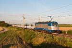 CD 380 015 brachte am Abend des 17.07.2017 den EC 105  Sobieski  nach Wien Hbf.