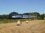 Die 380 006 mit einem Ex nach Linz am 05.08.2017 unterwegs bei Klenovice.