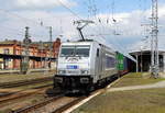 Am 13.05.2017 kam die 386 022-8 von METRANS aus Richtung Magdeburg nach Stendal und fuhr weiter in Richtung Salzwedel .