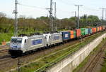 Am 17.05.2017 kamen die 386 025-1 und die 386 016-0 von METRANS aus Richtung Stendal und fuhr weiter in Richtung Salzwedel .