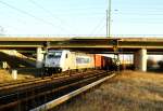 Am 17.03.2016 kam die 386 004-6 von METRANS aus Richtung Stendal und fuhr nach Magdeburg.