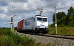 Am 07.07.2016 kam die 386 006-1 von METRANS aus Richtung Wittenberge und fuhr weiter in Richtung Stendal .