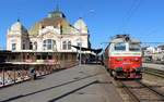 242 213-7 zu sehen am 27.05.17 in Plzeň hl.n.