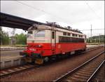 CD 242 254-1 in HBf Klatovy am 26. 7. 2017.