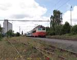 242 231-9 zu sehen am 19.06.14 mit einem Os in Nebanice.