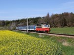 Die 242 230 mit einem R nach Ceské Budějovice am 30.04.2016 unterwegs bei Milenovice