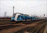 CD 651 001-1 Richtung České Budějovice auf Hauptbahnhof Protivín am 17.12.2016