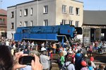 Tag der Eisenbahn am 24.09.16 in Cheb: 477 043 als begehrtes Fotoobjekt