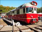 M286 1032 (Krokodyl)am 10.10.21 im Eisenbahnmuseum Lužná u Rakovníka.