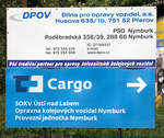 In Nymburk gibt es eine Reparaturwerkstatt für  Diesel TW, auch die Baureihe 854 wird hier gewartet. Leider war kein Zutritt möglich. 10.06.2017   15:03 Uhr.