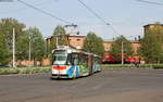 Tw 236 und 235 als 4 nach Nova Ulice in Olomouc 3.5.18