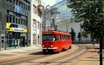 1990 wurde mit der Umspurung der Liberecer Straßenbahn von Meterspur auf Normalspur begonnen.