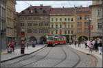 . Schönes Prag - 

Tatra-Straßenbahn auf dem Malostranské náměstí. 

08.11.2010 (M)