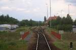 Bahnhof Uherske Hradiste am 03.August 2019.