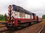 Viamont 74O 678-8 auf HBf. Kladno am 24.5.2013.