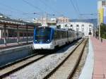 TCDD-E22029+E22031, von der spanischen Firma CAF gebaute Elektrotriebzge fr die
S-Bahn(IZBAN)Strecken in Izmir.

2012-03-16 Izmir-Alsancak