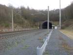 Nordportal des Landrückentunnels (21.11.09) ... Nordportal des Landrückentunnels (21.11.09) ...