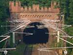 Das Portal vom Gemmenicher Tunnel auf der Montzenroute. Bei dem ...