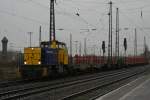 TWE Teutoburger Wald-Eisenbahn TWE V156 durchf�hrt am 28.11.09 Duisburg-Bissingheim