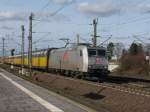 TXL 185 538-6 zieht den ARS Auto Ganzzug wie jeden ... TXL 185 538-6 zieht den ARS Auto Ganzzug wie jeden ...