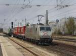 Die 185 531 von TXL am 18.04.2010 mit einem KLV-Zug ... Die 185 531 von TXL am 18.04.2010 mit einem KLV-Zug ...