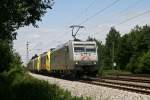 185 538 mit dem samst�glichen TXL Lokzug nach Kufstein. Aufgenommen ...