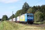 185 518-8 (TX Logistik / Transped) f�hrt am 20. August ...