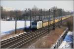 185 540-2 bei mit dem Altmann Autozug aus Landshut am ...