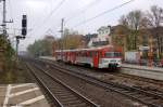 VT 2.33 der AKN ...  Stephan Kemnitz 08.11.2011