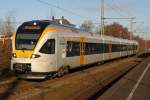 ET 6.01 der Eurobahn am 26.12.09 in Duisburg-Gro�enbaum  ...