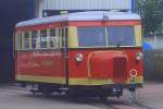 Schienenbus namens Oldie auf Borkum (09.09.2007)  ...