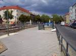 U-Bahnhof Vinetastra�e (U 2), Zugang, Station wegen Bauarbeiten geschlossen, Bus-Ersatzverkehr ...