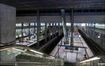 Unterirdische Bahnstationen fr S-Bahnen, Regional- Fernverkehr von Gisela, Matthias und Jonas Frey 