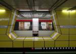 Durchblick: Bald werden hier auch Z�ge der neuen Hamburger U-Bahnlinie ...