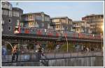 U3 nahe der Station ...  Herbert Graf 05.01.2012