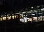 Ein Winterabend am Bahnhof ...  ukamp 02.02.2012