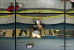 Spiegelimpression U-Bahnhof M�nchner Freiheit . 26.06.2010 (Jonas)  ...